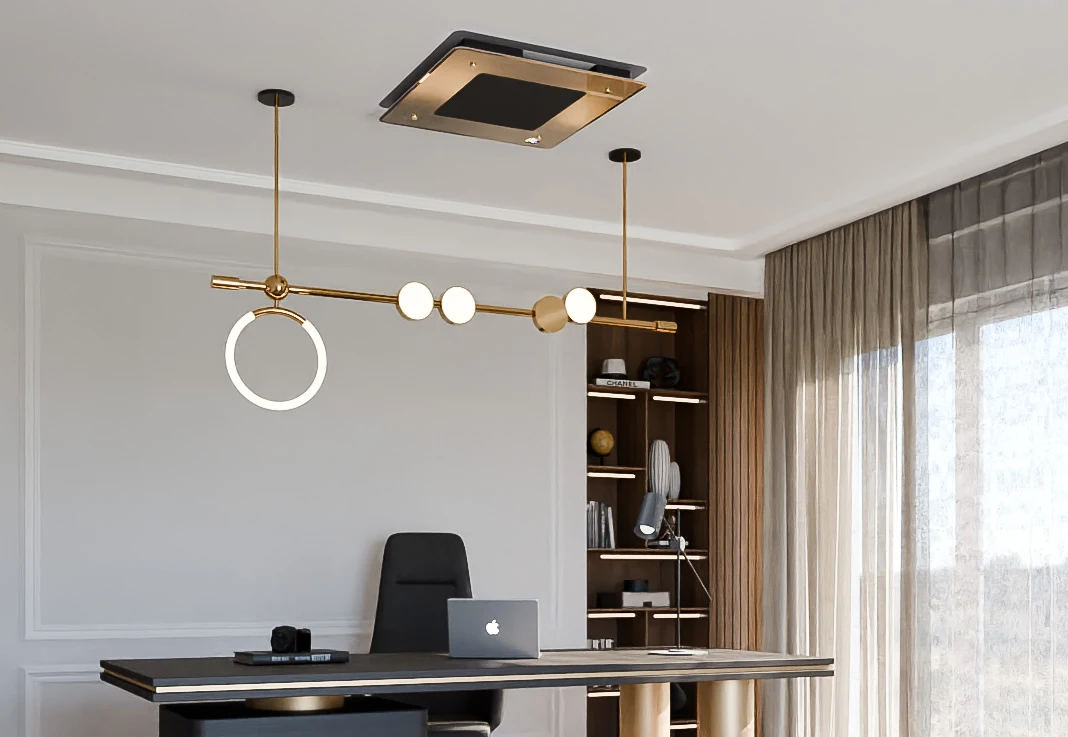 Black Box nel soffitto di un ufficio di design